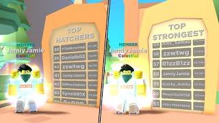 I got on the Leaderboards in Adventurer Simulator!