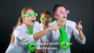 Новогодние опыты Николя для 2В гимназия 4 Новосибирск