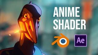 Anime & Toon Shader tutorial in Blender & After Effects