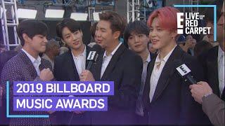 BTS Flaunts Friendship Bracelets From Halsey at BBMAs 2019 | E! Red Carpet & Award Shows