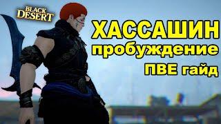 BDO ХАССАШИН ПРОБУЖДЕНИЕ (Hashashin) PVE гайд. Black Desert (MMORPG)