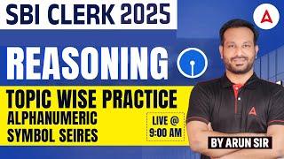 SBI Clerk Reasoning Classes in Tamil | Alphanumeric Symbol Series Questions | by Arun Sir