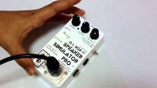 SPEAKER SIMULATOR PRO  w/ BOSS MT-2 [HD]