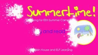 KARAOKE Summer Song - It's Summertime - ELF Learning