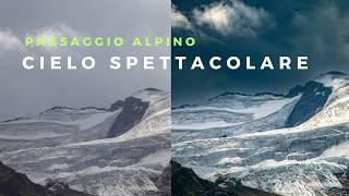 Paesaggio Alpino -  Cielo Spettacolare