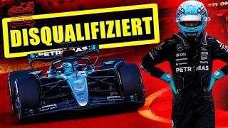 DISQUALIFIZIERT: Russell-Sieg FUTSCH! Was war am F1-Mercedes ILLEGAL?