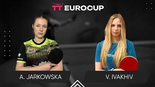 13:40 Aleksandra Jarkowska - Valeriia Ivakhiv 11.10.2024 TT Euro.Cup Final Women Star. TABLE 3