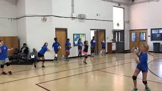 Legacy Volleyball Overhand Serving 10 yr olds