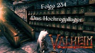 Valheim Gameplay Deutsch #234 Das Hochregallager