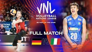 GER  vs. ITA  - Full Match | Men's VNL 2023