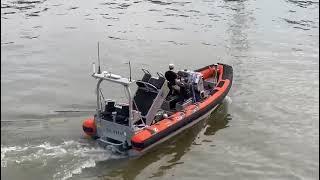 Test Drive ex USCG Zodiac Hurricane