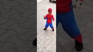 "Chota Spider : Unveiling the Spider-Man Dress Code with Action"