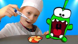 ИСТОРИЯ ПРО АМ НЯМА СЛАДКОЕ ЛЕКАРСТВО Cut the Rope София играет с чудным зверьком