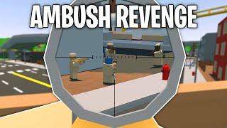 SOLO REVENGE on TEAM OF AMBUSHERS (Unturned Vanilla Survival)