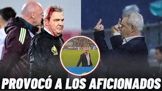 CAPTAN MOMENTO CUANDO JAVIER AGUIRRE PROVOCÓ A LA AFICIÓN DE HONDURAS