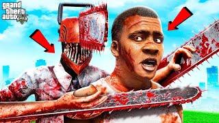 ОХОТА НА ЧЕЛОВЕКА БЕНЗОПИЛА в ГТА 5 МОДЫ! Chainsaw man GTA 5 MODS