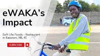 Soft Life Foods Using eWAKA Electric Shujaa for Deliveries