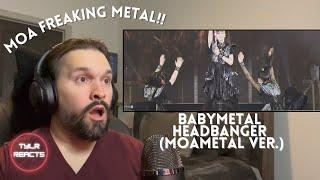 Music Producer Reacts To BABYMETAL - Headbanger!!  へドバンギャー！！ (MOAMETAL Ver.) | Moabanger