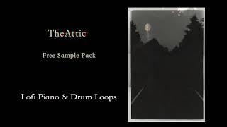 TheAttic :{ROYALTY FREE} Lo-Fi Hip-Hop Piano and Drums Sample Pack