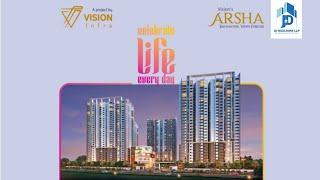 Vision's Arsha Project Brochure with floor plans gated community| Tellapur | 2bhk & 3bhk for sale