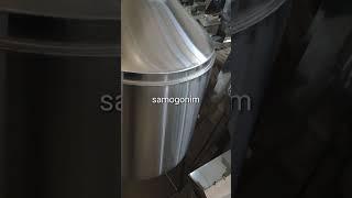 ЦКТ 230л с рубашкой охлаждения на цилиндре с горловиной 8 дюймов.