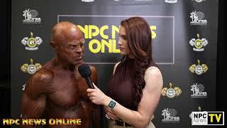 2024 IFBB Masters World Championships Pro Men's Bodybuilding 70+ Overall Winner Stanley Bishop