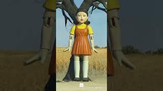 Squid Game Doll confused #squidgame #squidgame2 #ruinedbyAi