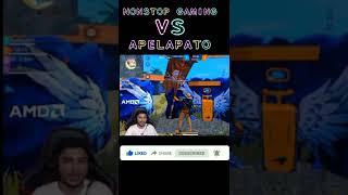 NONSTOP GAMING VS APELAPATO  || FREE FIRE ||  #freefire #nonstopgaming #apelapato