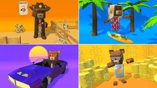 ИГРАЮ НА ВСЕХ СКИНАХ ИЗ МУЗЫКАЛЬНОГО НАБОРА ПЬЕРА В ИГРЕ SUPER BEAR ADVENTURE (2025)