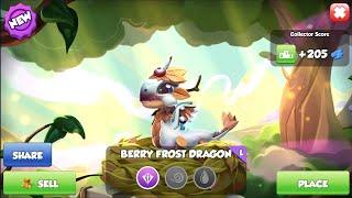 Hatched Legendary Berry Frost Dragon | Tyrant Energy Chests Reward | Dragon Mania Legends