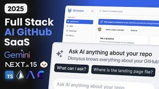 Build and Deploy Full Stack AI GitHub SaaS | Next JS 15, Google Gemini AI, Assembly AI, Stripe