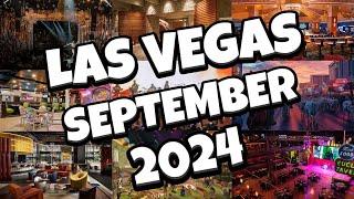 What's NEW in Las Vegas for SEPTEMBER 2024! 