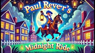 Paul Revere's Midnight Ride | Fun American History Song for Kids- History Unlocked