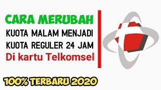 Cara merubah paket malam telkomsel menjadi 24 jam | Terbaru 2020