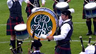 78th Fraser Highlanders Pipe Band — 2024 Medley Performance — World Pipe Band Championships: Day One