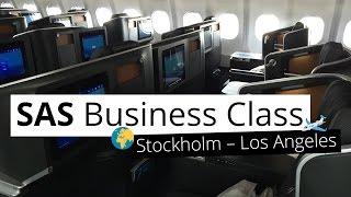 REVIEW: SAS Business Class from Stockholm to Los Angeles