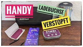 Handy lädt nicht mehr (Ladebuchse verstopft)