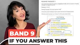 Band 9 IELTS Reading Practice Test 2025 (with Matching Headings)