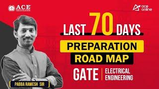 GATE 2025: Electrical Engineering | Last 70 Days Preparation Roadmap | ACE Online