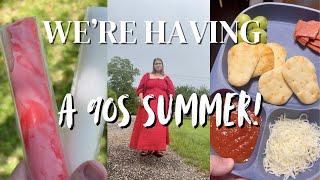 How We're Having a 90s Summer! How our Debt Free Family is Slowing Down