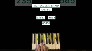 Save and play #piano #music #tutorial #pianist #eminem #short #video