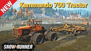 New Kammando 700 Tractor In SnowRunner @TIKUS19