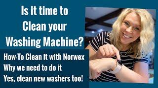 How-to and Why we need to regularly clean our Washing Machines. Norwex Laundry Booster in this video