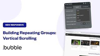How To Create Vertical Scrolling With Bubble’s New Responsive Editor