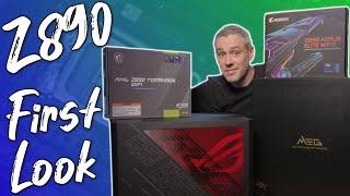 My Intel Z890 Boards Are Here!! [MSI, Asus & Gigabyte Unboxing]