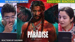 Pakistani Couple Reacts To The Paradise Glimpse : The Raw Statement | Hindi | Nani | Srikanth Odela