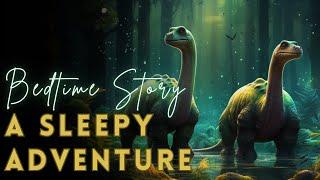 A Relaxing Bedtime Story with RAIN | A Sleepy Adventure with Dinosaurs  | Sleep Storytelling