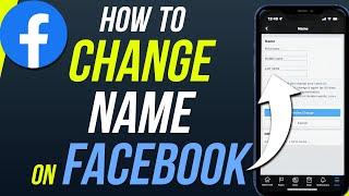 How To Change Your Name On Facebook