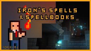 Лучший магический мод для Minecraft 1.19.2 \ Iron's Spells and SpellBooks