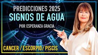 PREDICCIONES 2025 SIGNOS DE AGUA | ESPERANZA GRACIA